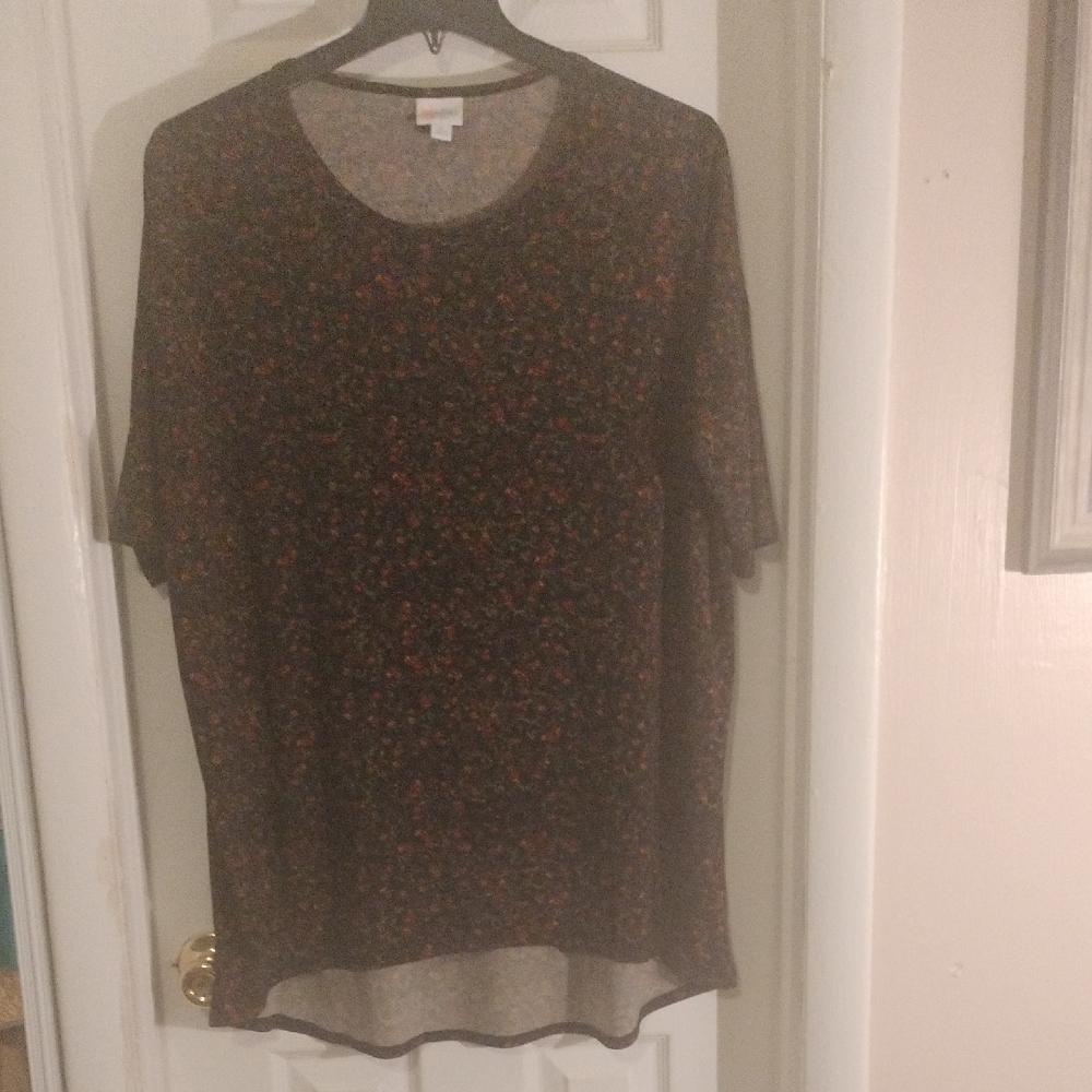 LuLaRoe Multicolor Tunic Top